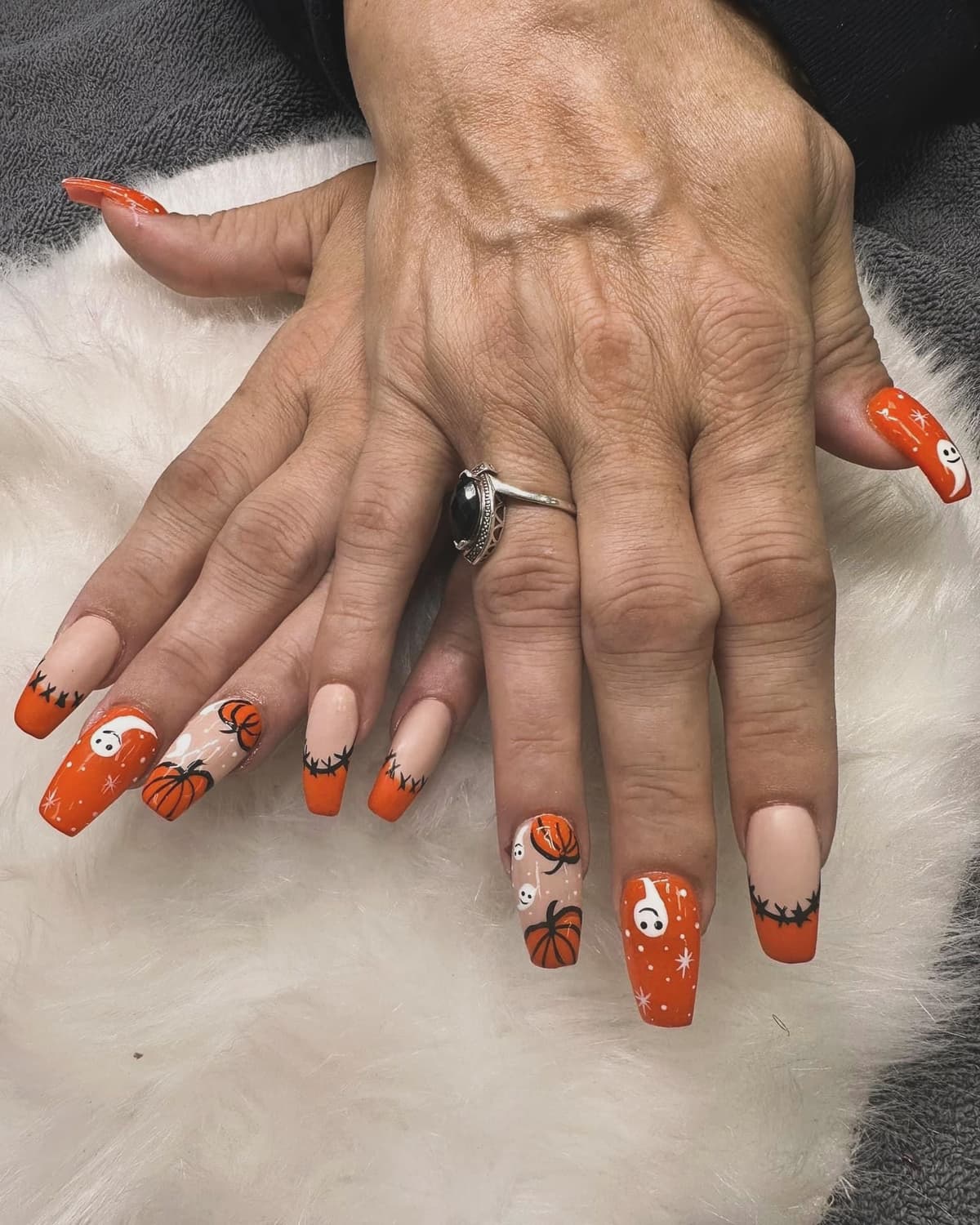 Nail work by L.A. Nails